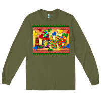 Army Green love autism awareness Long Sleeve Tee - BarkalooDesign