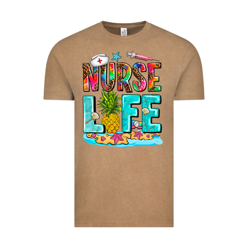 Nurse Life Summer Vintage Tee by AdoDesignShop | Teevron