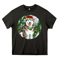Asphalt husky and farm ornament Heavy Core Tee - RanaPortraitStore