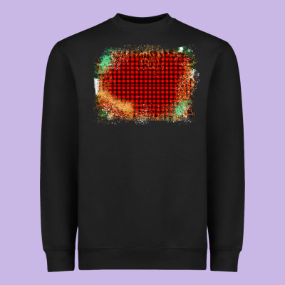 Western Red Green Farm Life Brush Stroke Heavyweight Sweatshirt Designed By Bettercallsaul