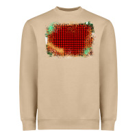 Mushroom Western Red Green Farm Life Brush Stroke Heavyweight Sweatshirt - Bettercallsaul