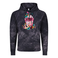 Cloud Black mexican day of the dead skulls coffee cup Vintage Hoodie - FaDigitalArtStudio