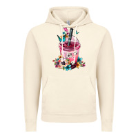 Vintage Artic mexican day of the dead skulls coffee cup Vintage Hoodie - FaDigitalArtStudio