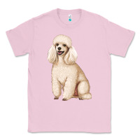 Bubblegum Pink standart poodle Classic Tee - Artiststas