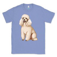 Colony Blue standart poodle Classic Tee - Artiststas