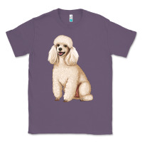 Lavender standart poodle Classic Tee - Artiststas