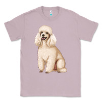 Lilac standart poodle Classic Tee - Artiststas