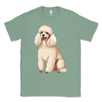 Sage standart poodle Classic Tee - Artiststas