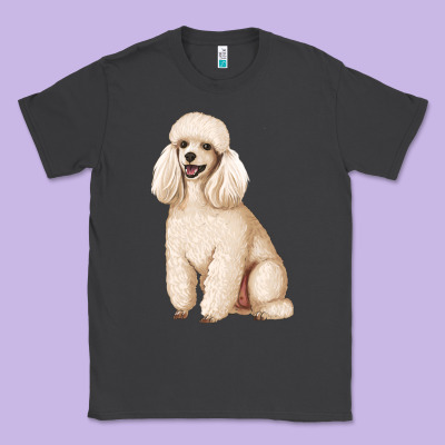 Standart Poodle Classic Tee Designed By Artiststas
