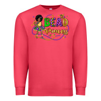 Cardinal bead princess mardi gras Premium Sweatshirt - LillyAllenDesigns