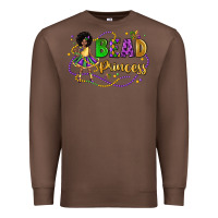 Chestnut bead princess mardi gras Premium Sweatshirt - LillyAllenDesigns