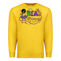 Lemon bead princess mardi gras Premium Sweatshirt - LillyAllenDesigns