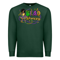 Sports Green bead princess mardi gras Premium Sweatshirt - LillyAllenDesigns