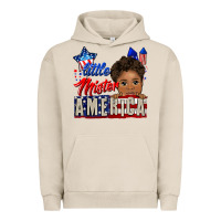Pigment French Oak little mister america black boy Urban Hoodie - CowGirlArtShop