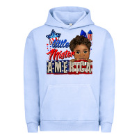 Pigment Grape Ice little mister america black boy Urban Hoodie - CowGirlArtShop