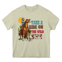 Mossy take a ride on the wild side with rodeo Heavy Core Tee - texasbilliewilder