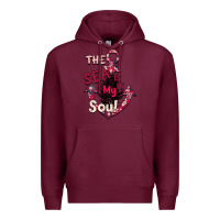 Burgundy Summer decor The sea is in my Soul Premium Hoodie - Bettercallsaul