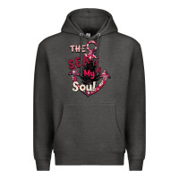 Charcoal Heather Summer decor The sea is in my Soul Premium Hoodie - Bettercallsaul