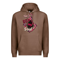 Chestnut Summer decor The sea is in my Soul Premium Hoodie - Bettercallsaul