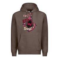Coffee Summer decor The sea is in my Soul Premium Hoodie - Bettercallsaul