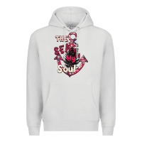 Dove Grey Summer decor The sea is in my Soul Premium Hoodie - Bettercallsaul