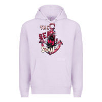 Lilac Summer decor The sea is in my Soul Premium Hoodie - Bettercallsaul