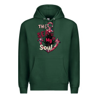 Sports Green Summer decor The sea is in my Soul Premium Hoodie - Bettercallsaul
