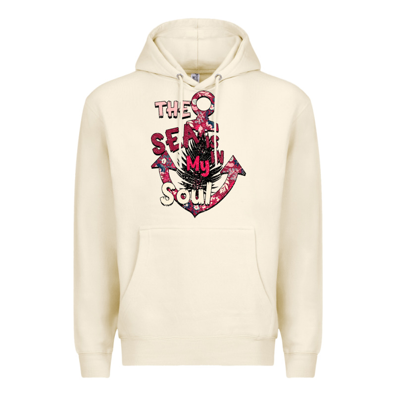 Summer Decor The Sea Is In My Soul Premium Hoodie by Bettercallsaul | Teevron