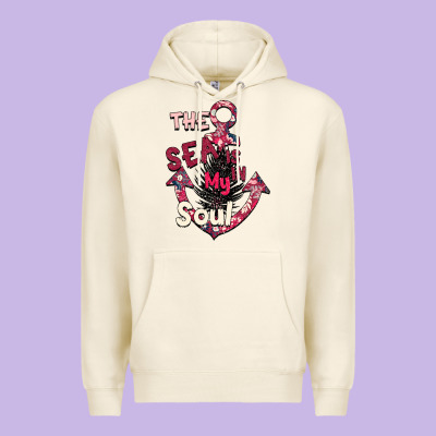 Summer Decor The Sea Is In My Soul Premium Hoodie Designed By Bettercallsaul