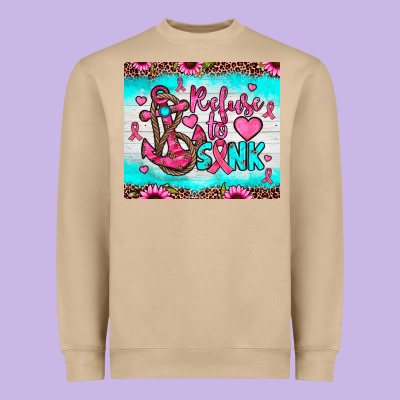 Refuse To Sink Heavyweight Sweatshirt Designed By Jahusdesignshop