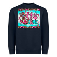 Navy refuse to sink Heavyweight Sweatshirt - JahusDesignShop