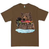 Cacao mama bear haunting fish Premium Tee - RanaPortraitStore