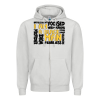 I Am A Black Man Zipper Hoodie | Teevron