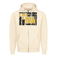 Sandshell i am a black man Zipper Hoodie - MaliasSmallBusiness