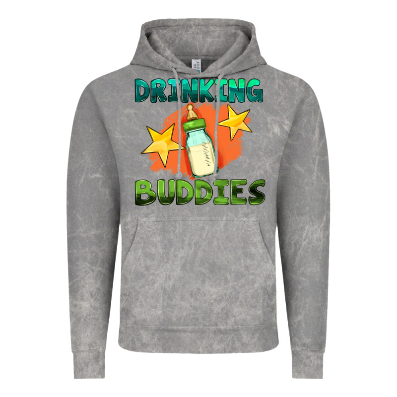 Drinking Buddies With Baby Bottle Vintage Hoodie by HRA Design Shop | Teevron
