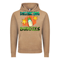 Vintage Coffee drinking buddies with baby bottle Vintage Hoodie - HRA Design Shop