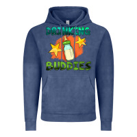 Vintage Denim drinking buddies with baby bottle Vintage Hoodie - HRA Design Shop