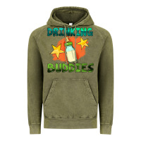 Vintage Olive drinking buddies with baby bottle Vintage Hoodie - HRA Design Shop