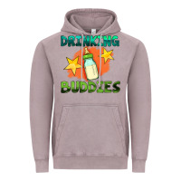 Vintage Zinc drinking buddies with baby bottle Vintage Hoodie - HRA Design Shop