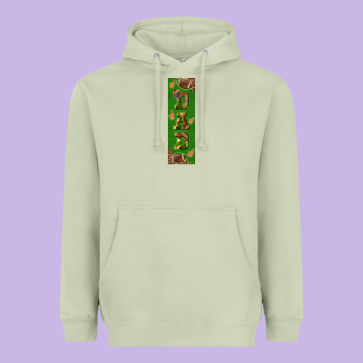 American Football Dad Pen Wrap Heavyweight Hoodie Designed By Bundleandbundleshop