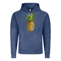 Vintage Denim pineapple Vintage Hoodie - JahusDesignShop