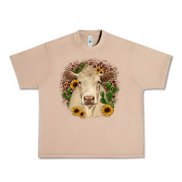Burro charolais leopard cactus sunflower Urban Heavy Tee - JahusDesignShop