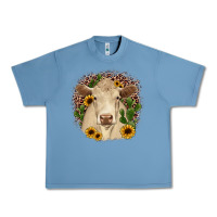 Pebble Blue charolais leopard cactus sunflower Urban Heavy Tee - JahusDesignShop