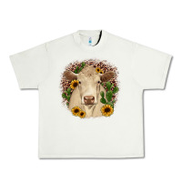 Pistachio charolais leopard cactus sunflower Urban Heavy Tee - JahusDesignShop