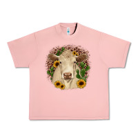 Salmon charolais leopard cactus sunflower Urban Heavy Tee - JahusDesignShop