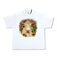 White charolais leopard cactus sunflower Urban Heavy Tee - JahusDesignShop