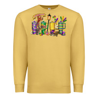 Antique Gold obsessive cup disorder mardi gras Premium Sweatshirt - LillyAllenDesigns