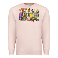 Pale Pink obsessive cup disorder mardi gras Premium Sweatshirt - LillyAllenDesigns
