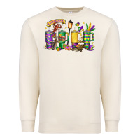 Sandshell obsessive cup disorder mardi gras Premium Sweatshirt - LillyAllenDesigns