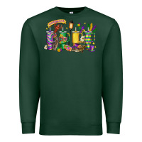 Sports Green obsessive cup disorder mardi gras Premium Sweatshirt - LillyAllenDesigns